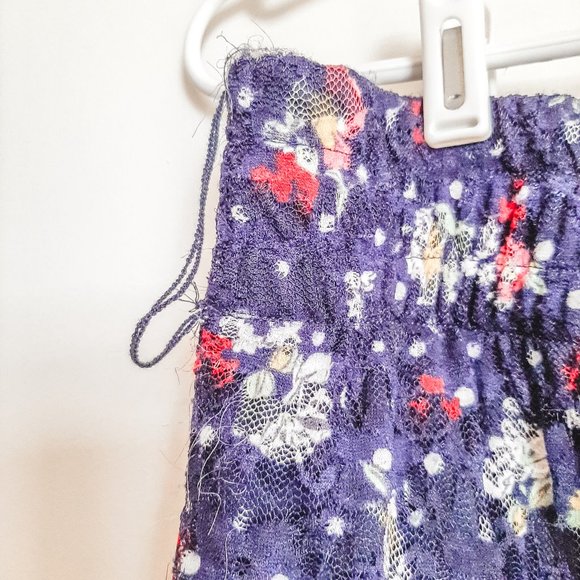 Vanity ruffled floral skirt - Picture 4 of 5